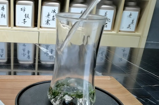 玻璃杯绿茶的冲泡方法和步骤