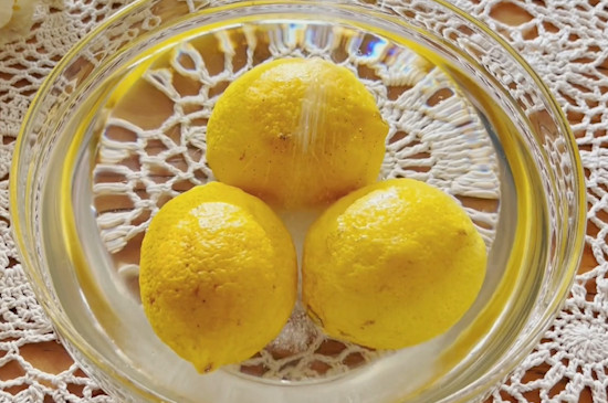 新鮮檸檬怎麼泡水喝